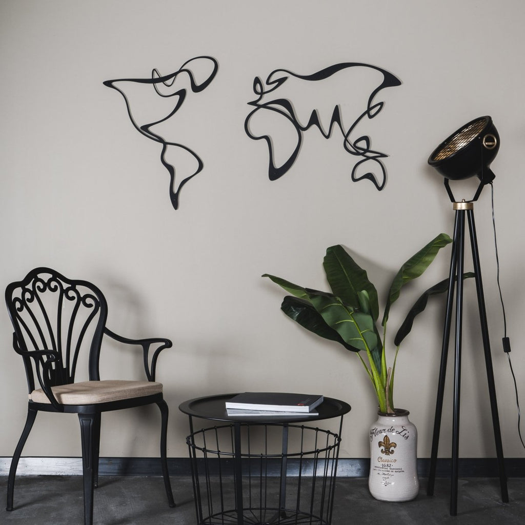 The do's and don'ts of decorating metal wall art