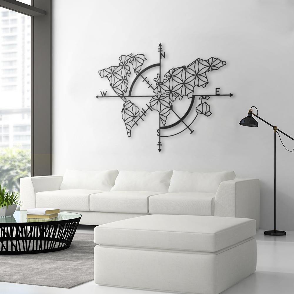 Using Metal Wall Art to Brighten the Space