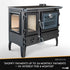 **Northshire 214-3D Wood Burning Cook Stove with Oven – FREE Portable Mini Camp Stove Included**