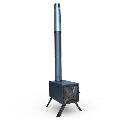 **Northshire 214-3D Wood Burning Cook Stove with Oven – FREE Portable Mini Camp Stove Included**