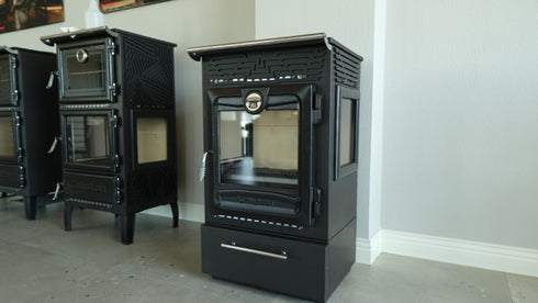 Indoor and Outdoor Multifunctional Wood Burning Stove, On the Top Baking, Overtop Cooking Stove, Wood Burning Stove, Fire Pit,Tiny House