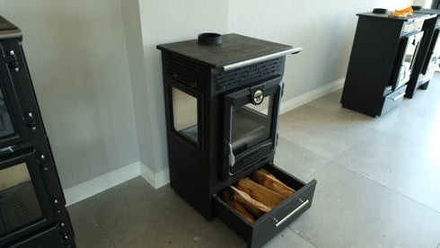 Indoor and Outdoor Multifunctional Wood Burning Stove, On the Top Baking, Overtop Cooking Stove, Wood Burning Stove, Fire Pit,Tiny House