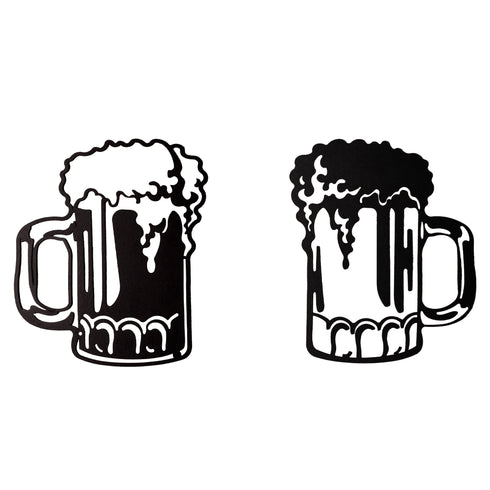 Cheers Metal Wall Art Beer Metal Wall Sign for Kitchen Home Office Decoration Bar Wall Decor Beer Wall Decor