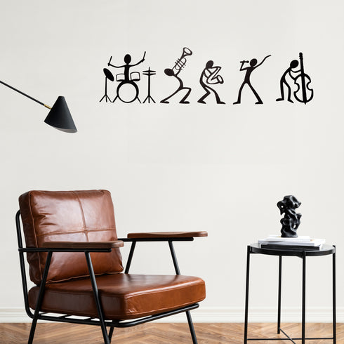 Band Metal Wall Art Beauty Of Music Inspirational Room Decor Musical Wall Art Housewarming Gift Simple Decor Modern Home Decor Rock On