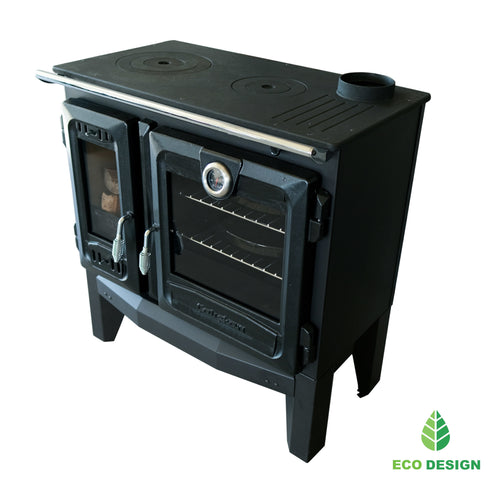 Multifunctional Wood Burning Cast Iron Stove, Cooking Stove, Wood Burning Stove with Oven, Fire Pit, Iron Stove, Tiny House, Farm House