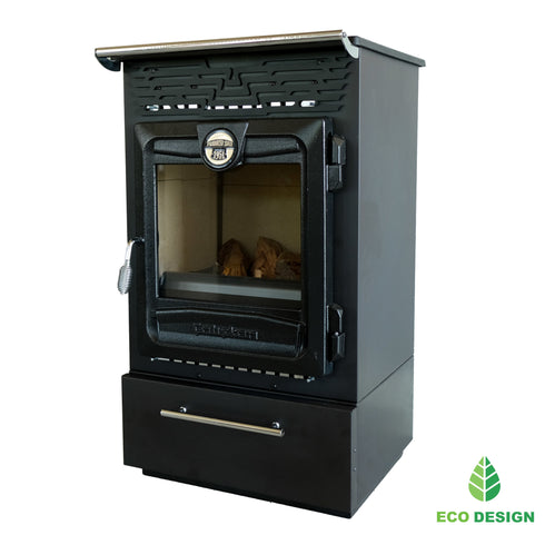 Indoor Multifunctional Wood Burning Stove with Box, Overtop Cooking Stove, Wood Burning Stove, Fire Pit, Tiny House, Fira Place, Farm House