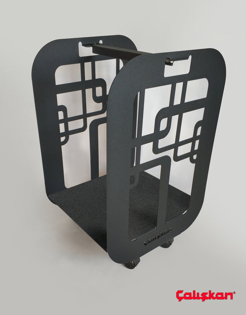 Metal Log Holder 601, Wood Rack, Small Firewood Rack, Firewood Storage, Firewood Holder, Minimalist Firewood Storage, Log Holder, Log Basket