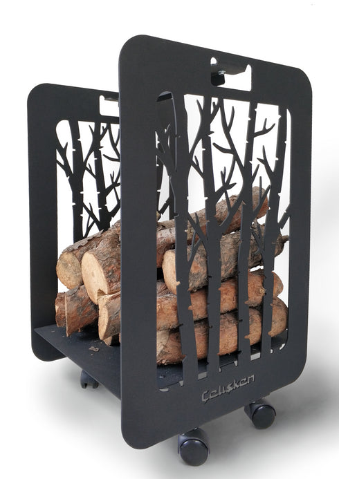 Metal Wood Storage, Wood Rack, Small Firewood Rack, Firewood Storage, Firewood Holder, Minimalist Firewood Storage, Log Holder, Log Basket