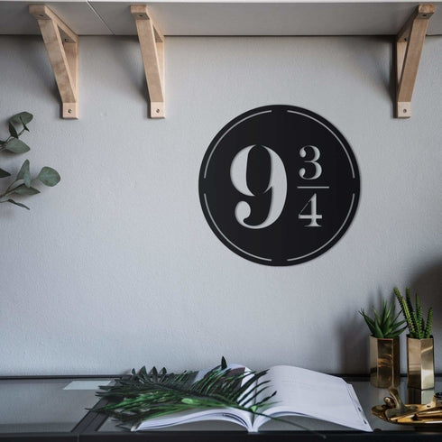 9 3/4 - Metal Wall Art