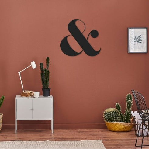 Ampersand - Metal Wall Art