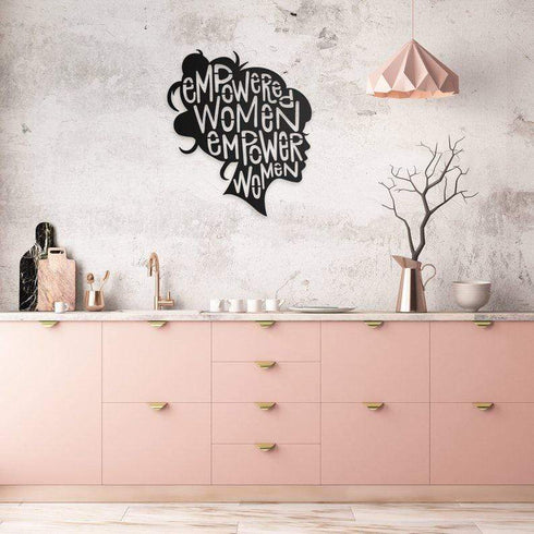 Empowered Woman - Metal Wall Art