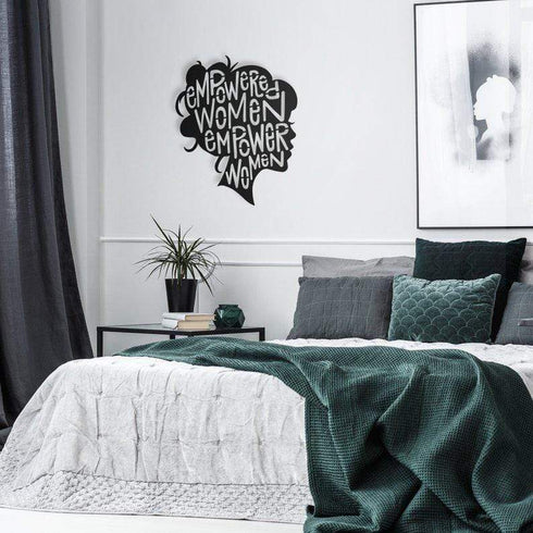 Empowered Woman - Metal Wall Art