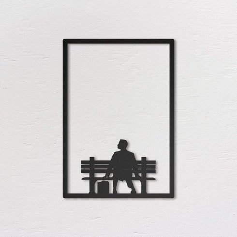 Forrest Gump - Metal Wall Art