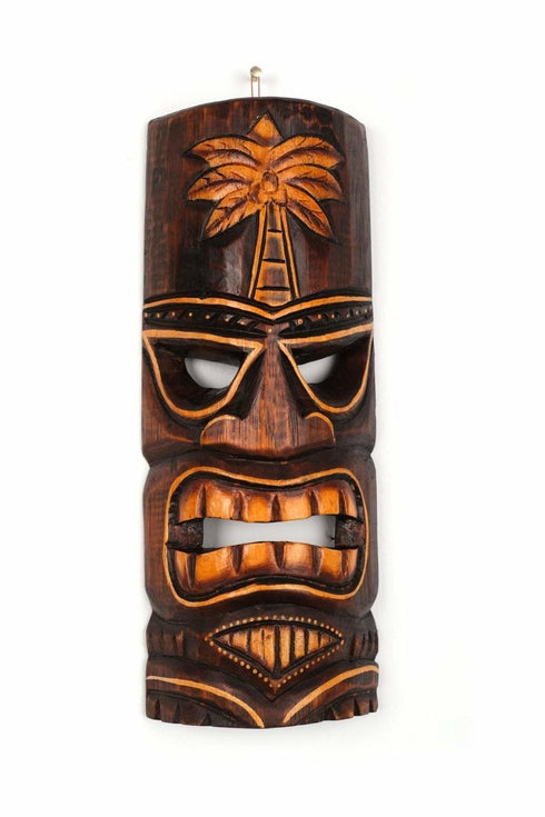 Furaha - Wooden Wall Mask