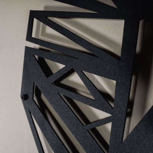 GeoFeathers - Metal Wall Art