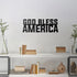God Bless America - Metal Wall Art