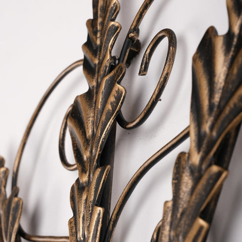 Golden Gardenia - Floral Metal Wall Decor