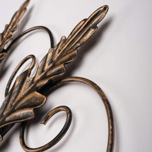 Golden Gardenia - Floral Metal Wall Decor