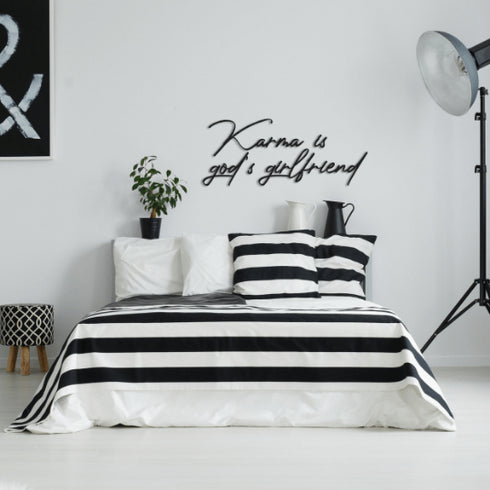 Karma - Metal Wall Art