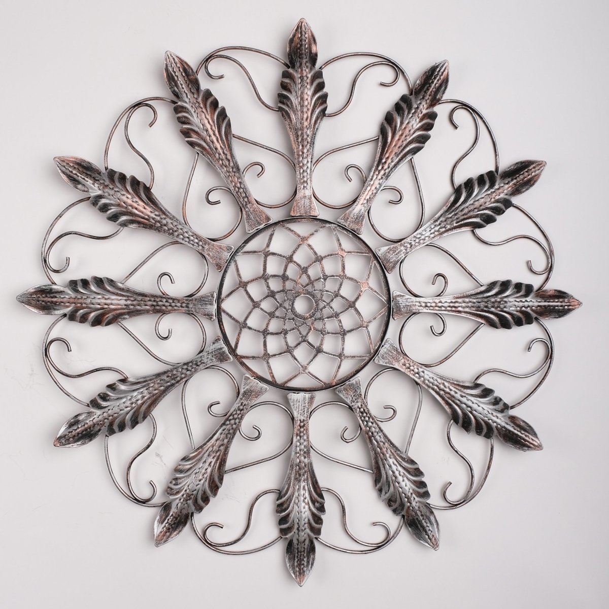 Lotus Floral Metal Wall Decor Northshire Wall Art