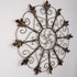 Oak - Floral MetalFloral Metal Wall Decor