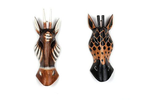 Okapi - Wooden Wall Mask