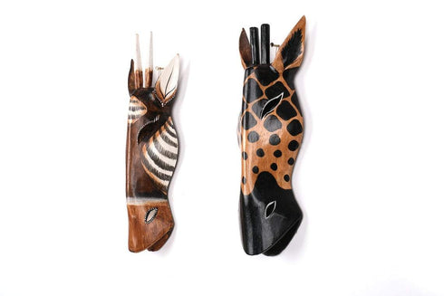 Okapi - Wooden Wall Mask