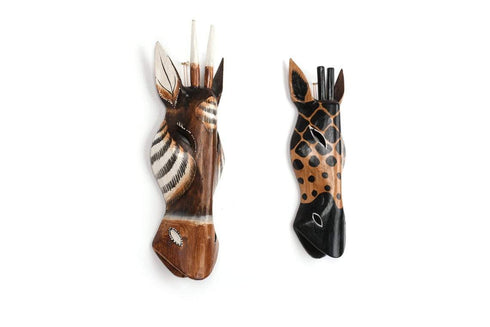 Okapi - Wooden Wall Mask