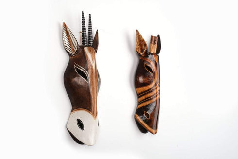 Punda - Wooden Wall Mask