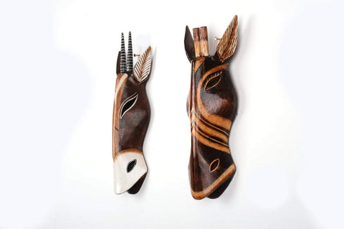 Punda - Wooden Wall Mask