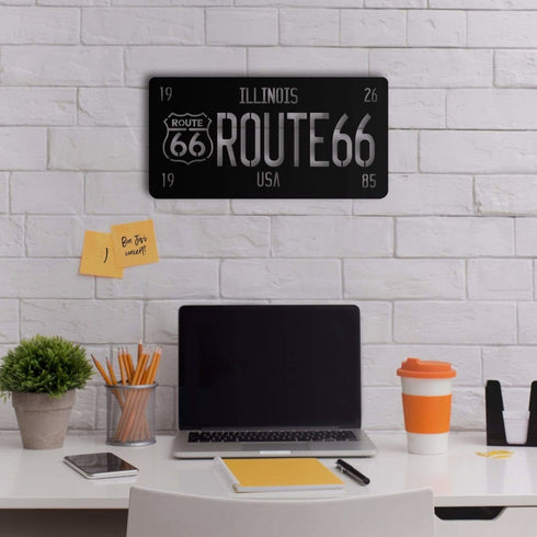 Route - Metal Wall Art