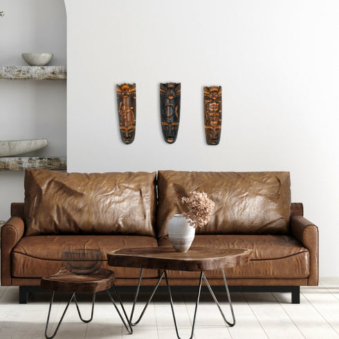 Safari - Wooden Wall Mask