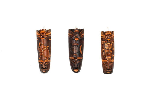 Safari - Wooden Wall Mask