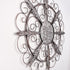 Silver Gardenia -Floral Metal Wall Decor