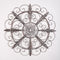 Silver Gardenia -Floral Metal Wall Decor
