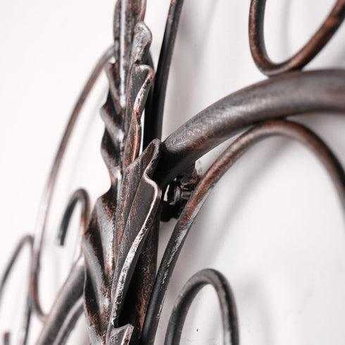 Silver Gardenia -Floral Metal Wall Decor