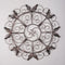 Silver Wings - Floral Metal Wall Decor
