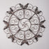 Silver Wings - Floral Metal Wall Decor