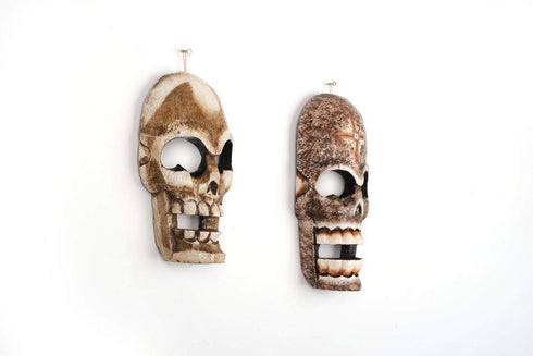Skedel - Wooden Wall Mask