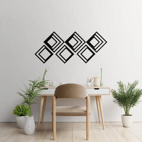 The Square - Metal Wall Art