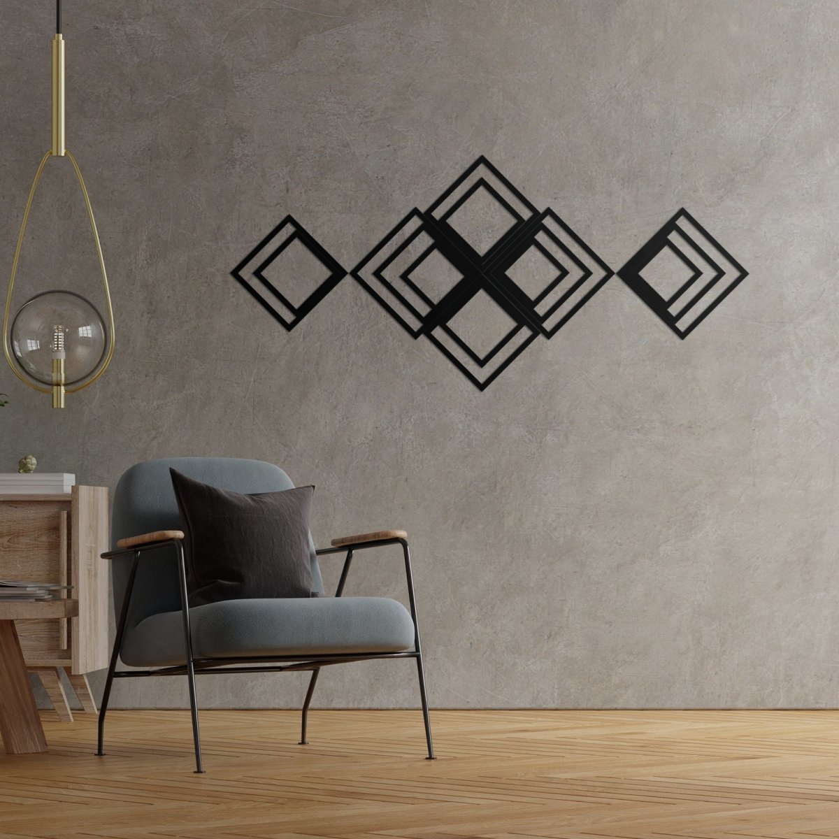 The Square Metal Wall Art Northshire Wall Art