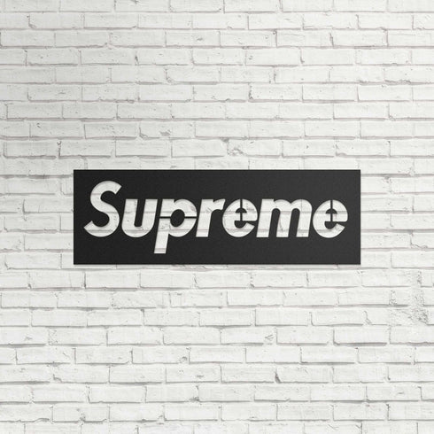 Supreme - Metal Wall Art