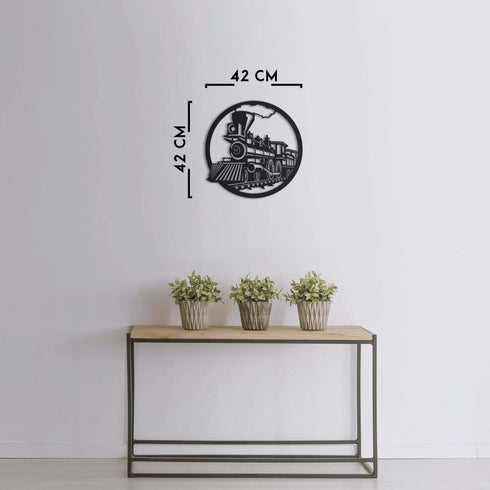 Train - Metal Wall Art
