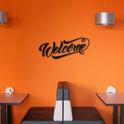 Welcome - Metal Wall Art