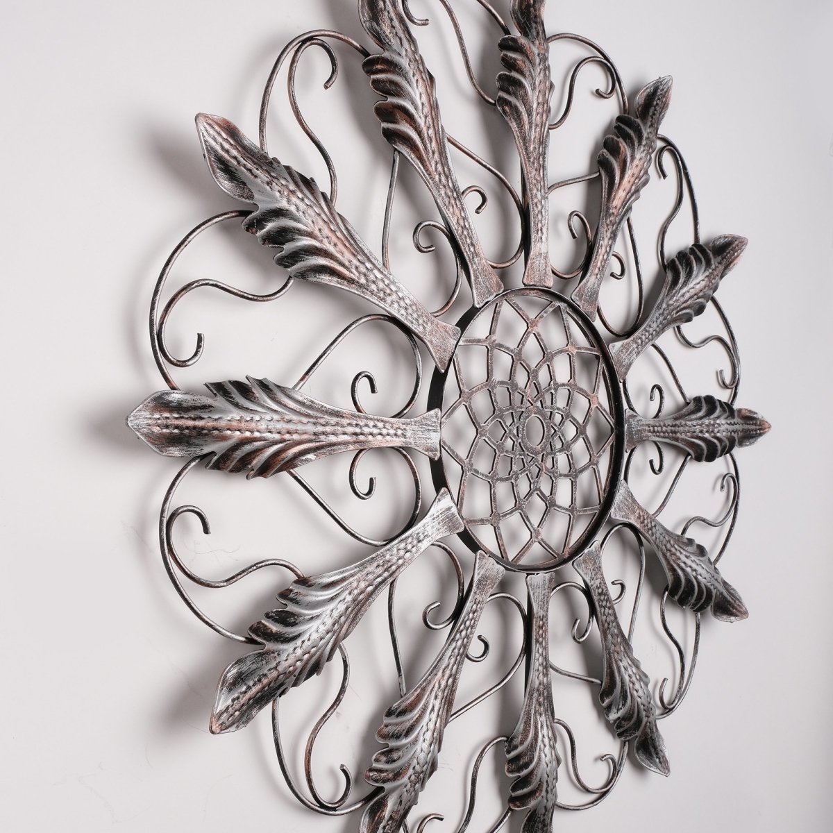 Lotus Floral Metal Wall Decor Northshire Wall Art