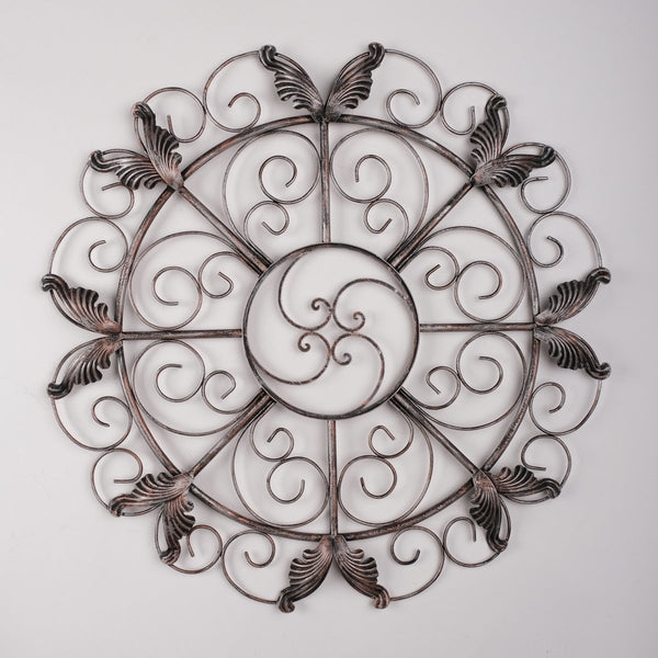 Lotus Floral Metal Wall Decor Northshire Wall Art