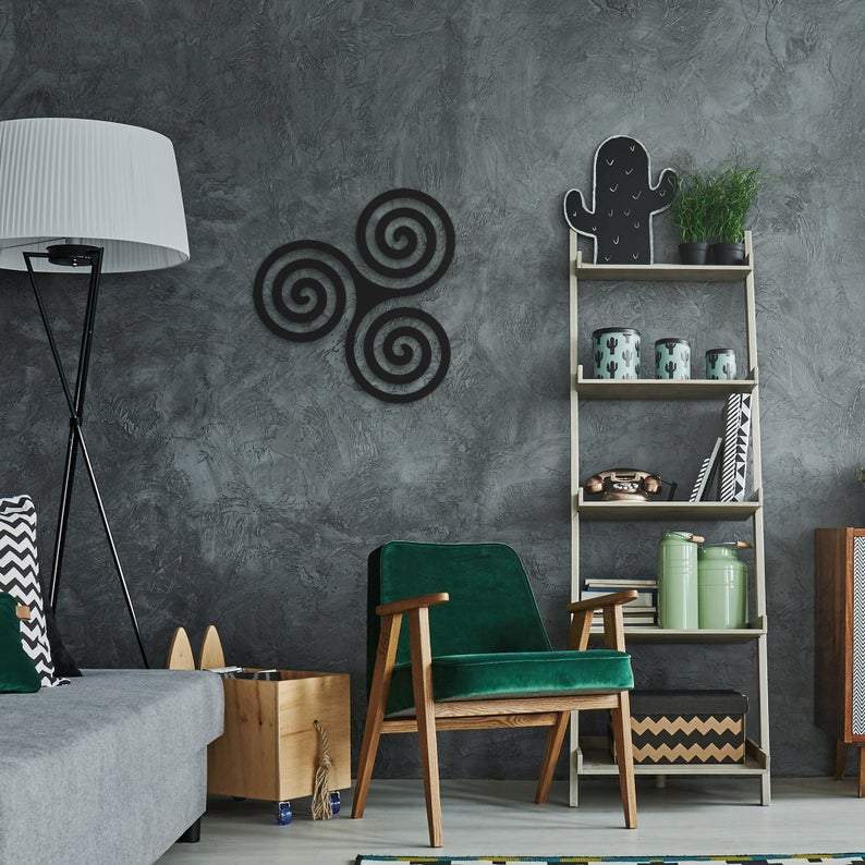 Triskelion Metal Wall Art Northshire Wall Art