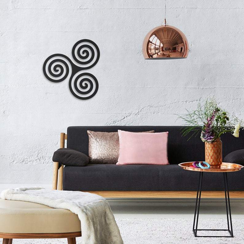 Triskelion Metal Wall Art Northshire Wall Art